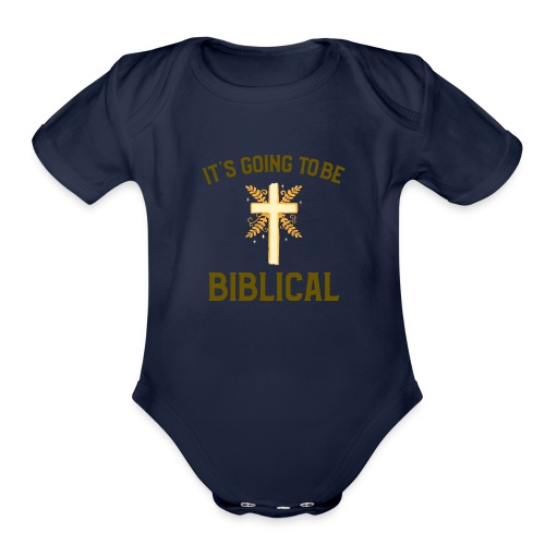 Biblical - Organic Short Sleeve Baby Bodysuit