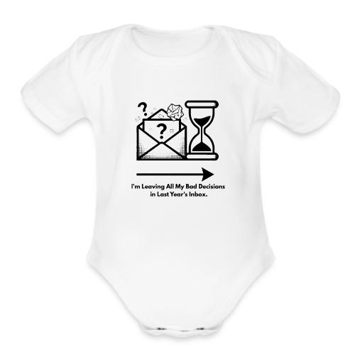 Last Year's Inbox T-Shirt - Organic Short Sleeve Baby Bodysuit