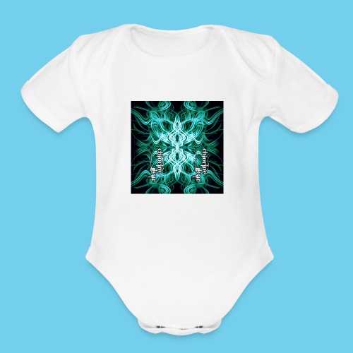 Deckwalker Neon Tracer - Organic Short Sleeve Baby Bodysuit
