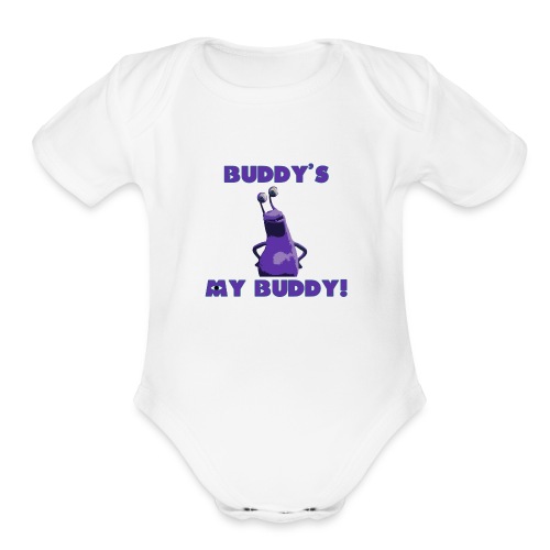 Buddy's My Buddy - Organic Short Sleeve Baby Bodysuit