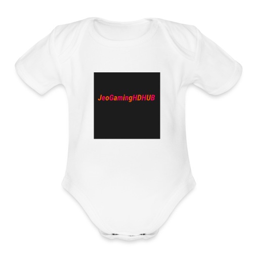 JEO LOVE - Organic Short Sleeve Baby Bodysuit