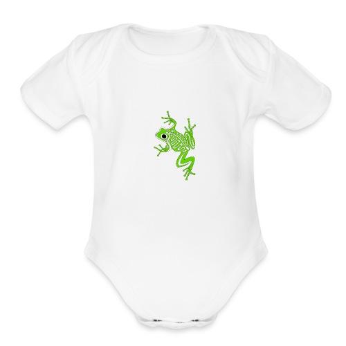 Anglo-Saxon Frog - Organic Short Sleeve Baby Bodysuit