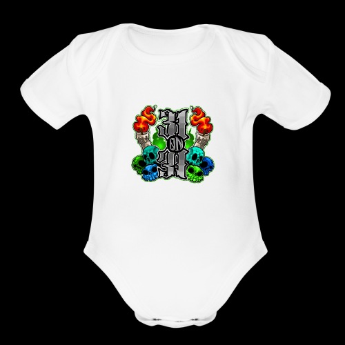 31 on 31 Logo - Organic Short Sleeve Baby Bodysuit