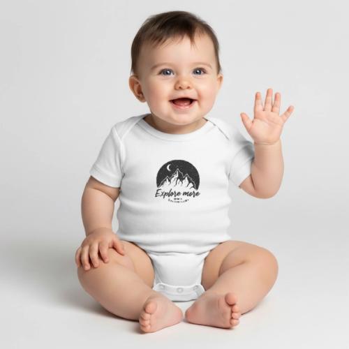 Explore more BW - Organic Short Sleeve Baby Bodysuit
