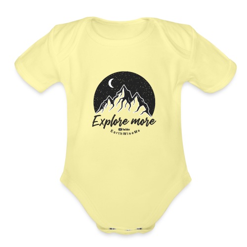 Explore more BW - Organic Short Sleeve Baby Bodysuit