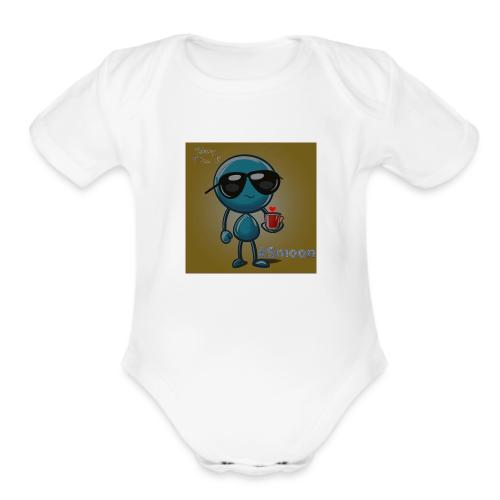 Being Mrs. S #Smoon - Organic Short Sleeve Baby Bodysuit