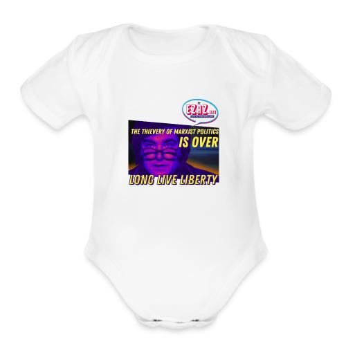 Javier Milei: THE THIEVERY OF POLITICS IS OVER - Organic Short Sleeve Baby Bodysuit