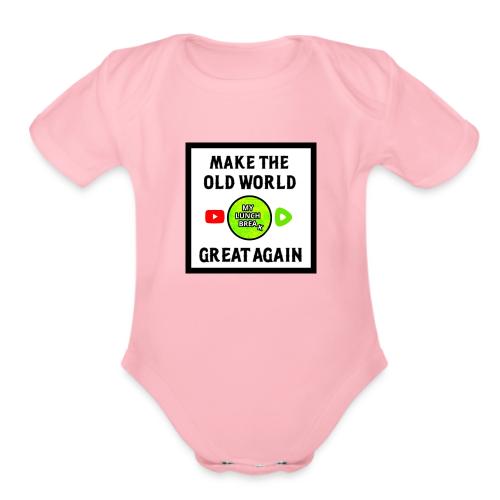 Make The Old World Great Again - Organic Short Sleeve Baby Bodysuit
