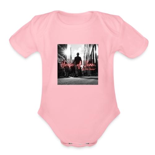 House of Jean - Organic Short Sleeve Baby Bodysuit