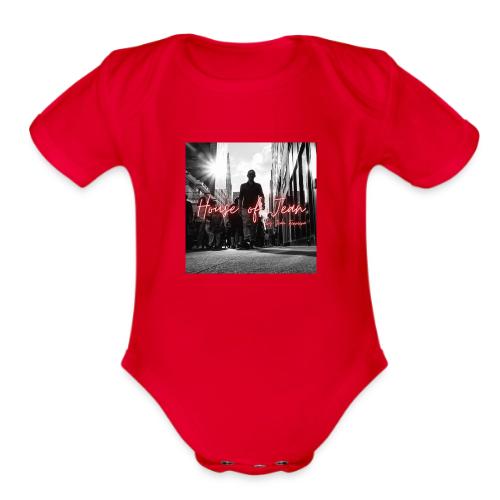 House of Jean - Organic Short Sleeve Baby Bodysuit