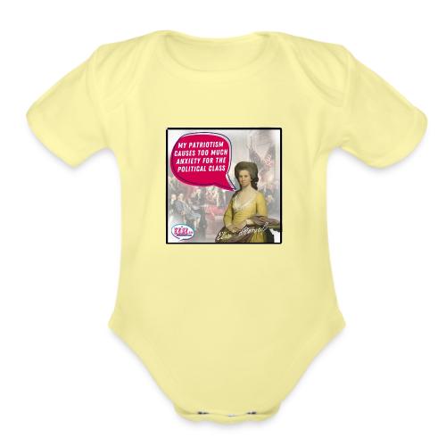 Elizabeth Powell Founders Design - Organic Short Sleeve Baby Bodysuit