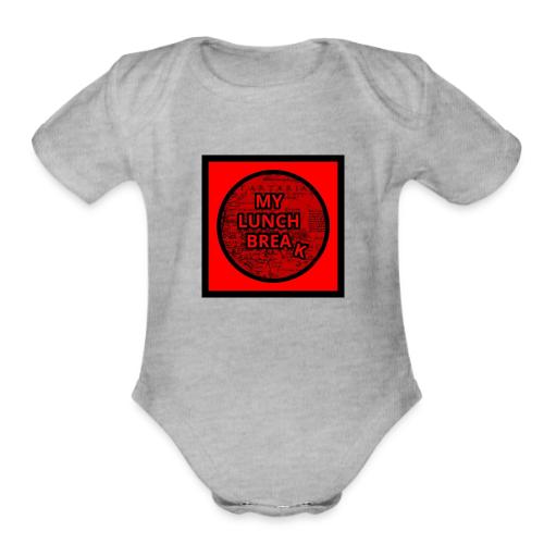RED MLB - Organic Short Sleeve Baby Bodysuit