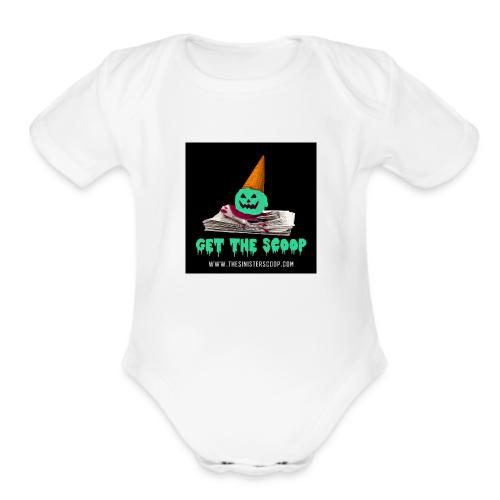 New Green Scoop - Organic Short Sleeve Baby Bodysuit