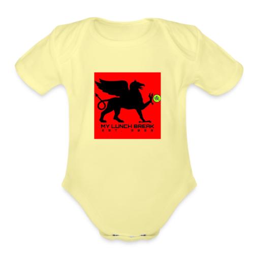 MLB 1125 - Organic Short Sleeve Baby Bodysuit