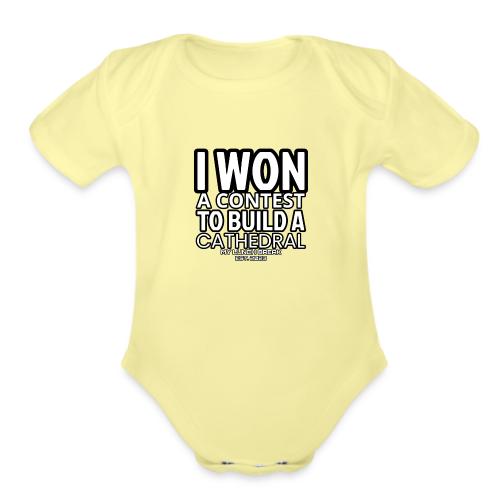CONTEST WINNER 2 - Organic Short Sleeve Baby Bodysuit
