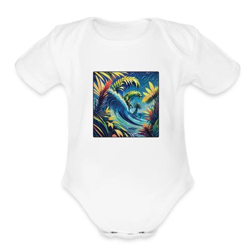 Unfriendly Local - Organic Short Sleeve Baby Bodysuit