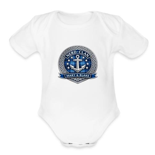 THE NERDCLAN - Organic Short Sleeve Baby Bodysuit