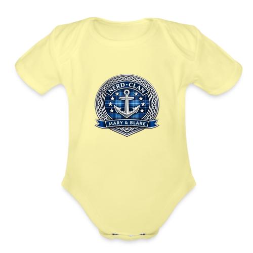 THE NERDCLAN - Organic Short Sleeve Baby Bodysuit