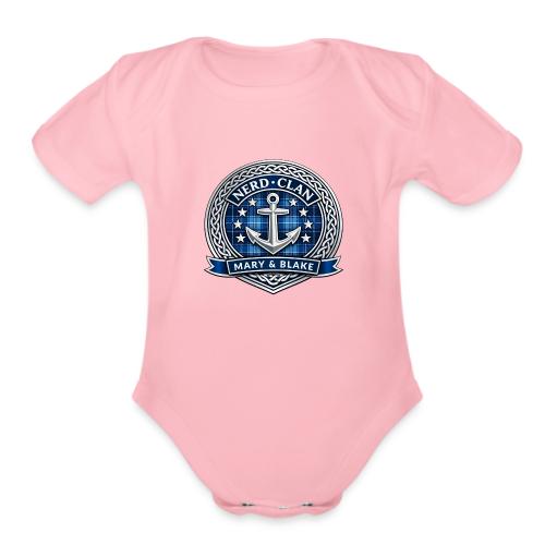 THE NERDCLAN - Organic Short Sleeve Baby Bodysuit