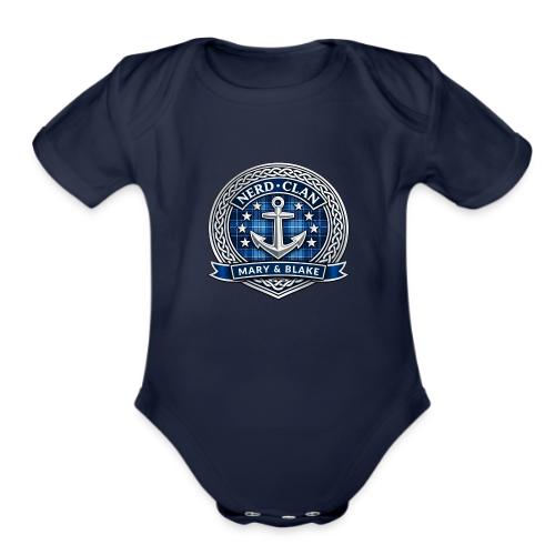 THE NERDCLAN - Organic Short Sleeve Baby Bodysuit