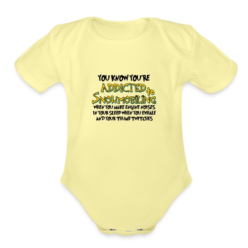 YKYATS - Sleep - Organic Short Sleeve Baby Bodysuit