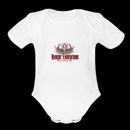 logo3 - Organic Short Sleeve Baby Bodysuit