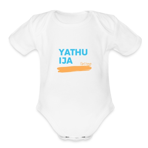 Wawa Markerting Yathu IJa - Organic Short Sleeve Baby Bodysuit