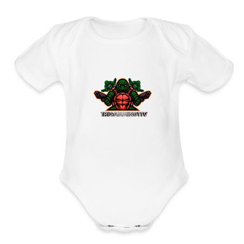 V1 1 - Organic Short Sleeve Baby Bodysuit
