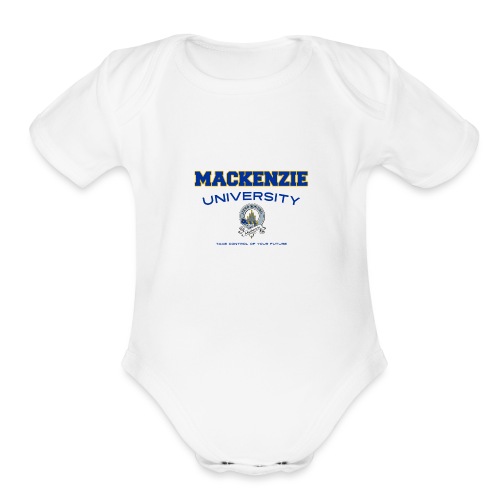 MacKenzie University - Organic Short Sleeve Baby Bodysuit