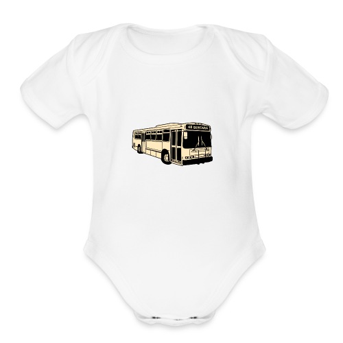 48 Quintara San Francisco Bus - Organic Short Sleeve Baby Bodysuit