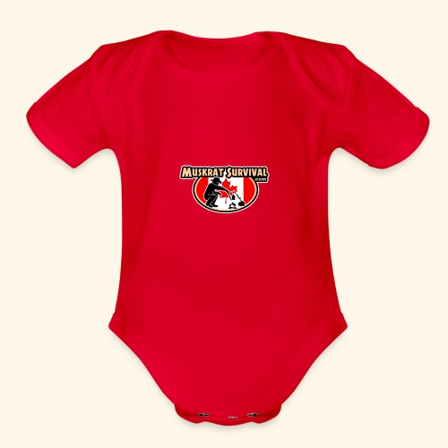 Muskrat Badge 2020 - Organic Short Sleeve Baby Bodysuit
