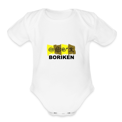 Borikén Women - Organic Short Sleeve Baby Bodysuit