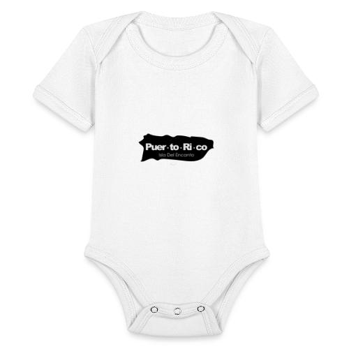 Puer.to.Ri.co - Organic Short Sleeve Baby Bodysuit