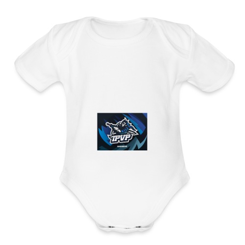 raidgear ipvp mascot - Organic Short Sleeve Baby Bodysuit