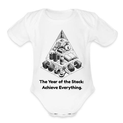 The Resolution Pyramid T-Shirt, Mug, & Leggings - Organic Short Sleeve Baby Bodysuit