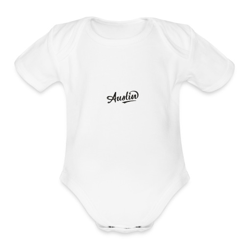 Austin Army - Organic Short Sleeve Baby Bodysuit