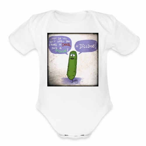 Rick and morty - Organic Short Sleeve Baby Bodysuit