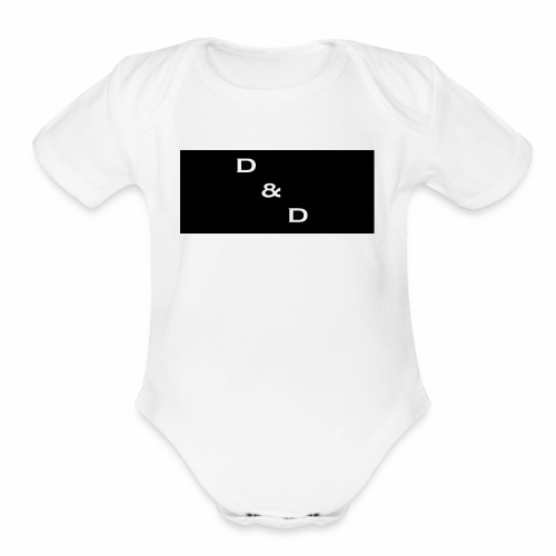 D and D - Organic Short Sleeve Baby Bodysuit