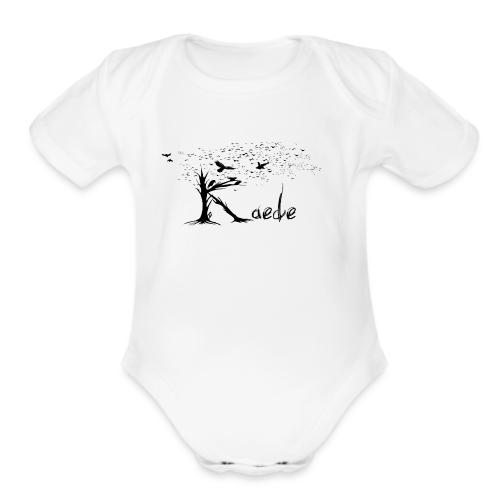 Kaede - Organic Short Sleeve Baby Bodysuit