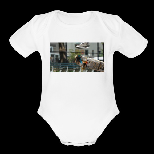 heelflip - Organic Short Sleeve Baby Bodysuit