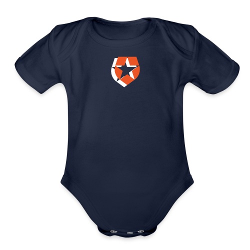 Badge - Organic Short Sleeve Baby Bodysuit
