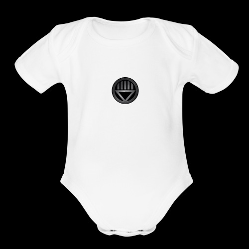 Knight654 Logo - Organic Short Sleeve Baby Bodysuit
