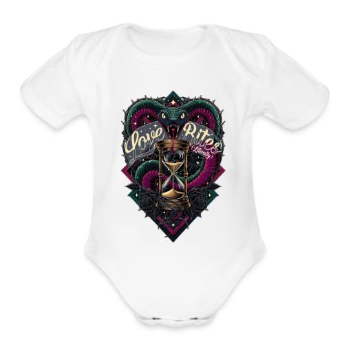 Love Bites (Literally) T-Shirt - Organic Short Sleeve Baby Bodysuit