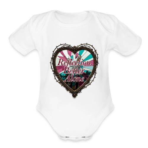 Reflection: Better Alone T-Shirt - Organic Short Sleeve Baby Bodysuit