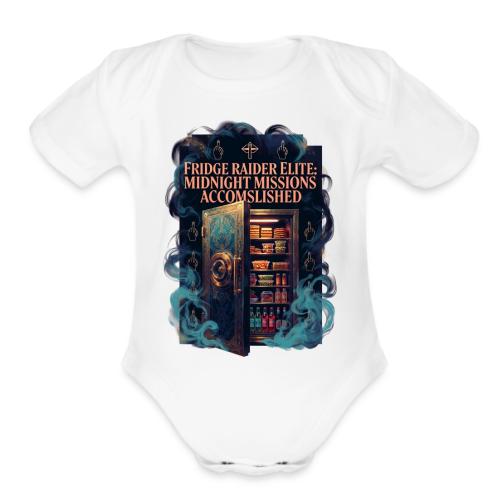 Fridge Raider Elite T Shirt - Organic Short Sleeve Baby Bodysuit