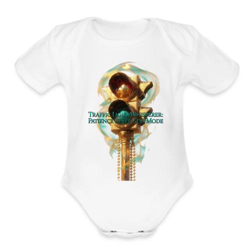 Traffic Light Whisperer T Shirt - Organic Short Sleeve Baby Bodysuit