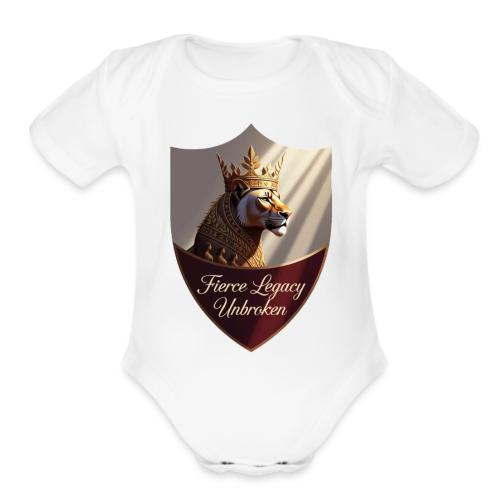 Women's Day Legacy T Shirt, Empowerment Gift 2026 - Organic Short Sleeve Baby Bodysuit