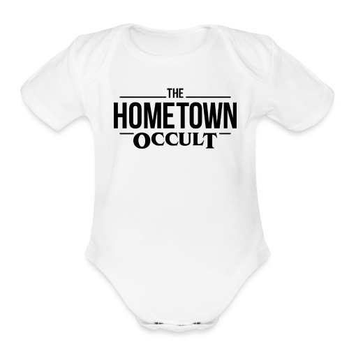 The Hometown Occult - LIGHT - Organic Short Sleeve Baby Bodysuit