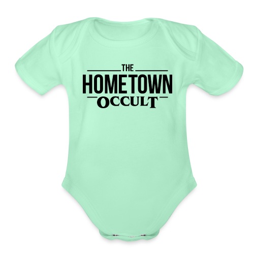 The Hometown Occult - LIGHT - Organic Short Sleeve Baby Bodysuit