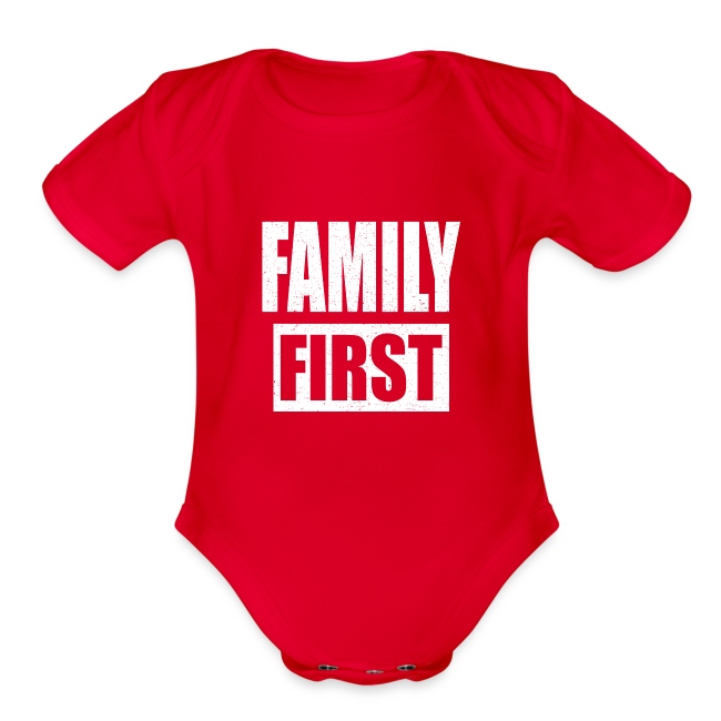 FAMILY FIRST T-SHIRT [MATCHING CLOTH/OUTFIT]